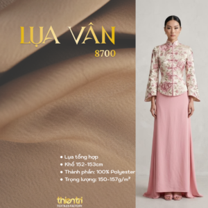 Vải Lụa Vân Cao Cấp Thiên Trì-Mã TT-LV-8700