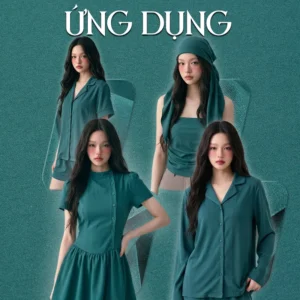 Ứng dụng may mặc từ vải 100D 8105, Thiên Trì Textiles Factory